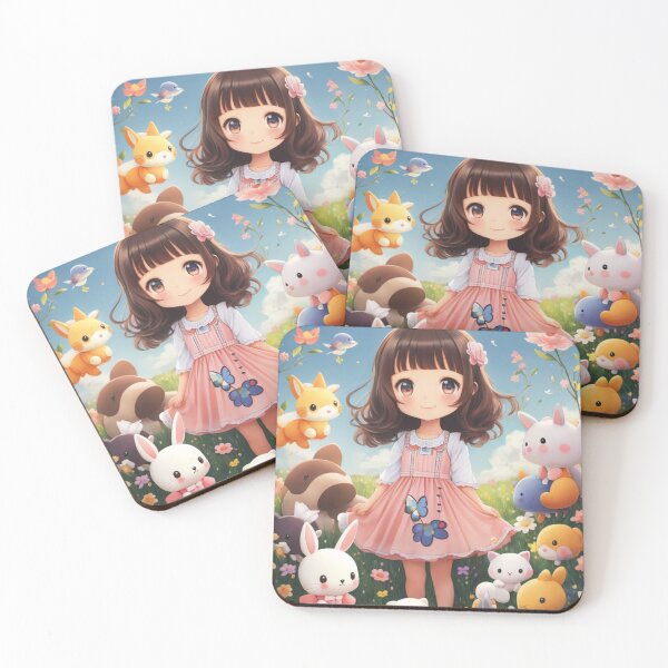 Item preview, Cute Chibi Girl 001 designed and sold by Alexis Art Collection.