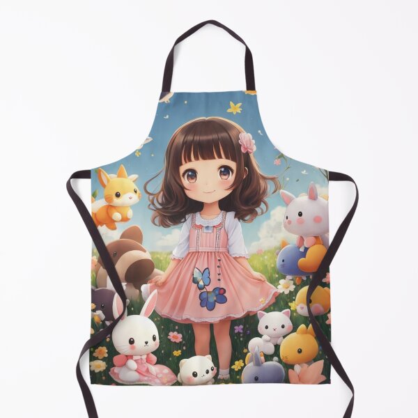 Item preview, Cute Chibi Girl 001 designed and sold by Alexis Art Collection.