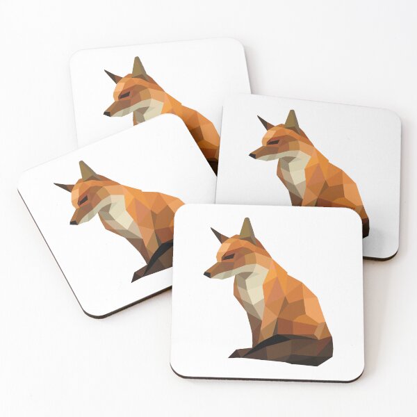 Item preview, Orange Fox Geometric designed and sold by shaldesign.