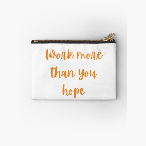 Item preview, work more than you hope motivational design designed and sold by Arulsanthosh.