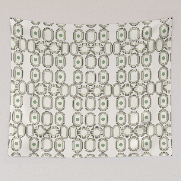 Item preview, Boho Ellipse Pattern designed and sold by TeyMank.