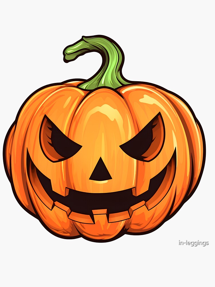 Halloween leggings Scary Pumpkin Faces
