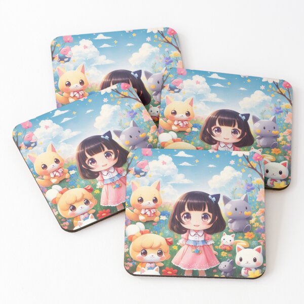 Item preview,  Cute Chibi Girl 004 designed and sold by Alexis Art Collection.