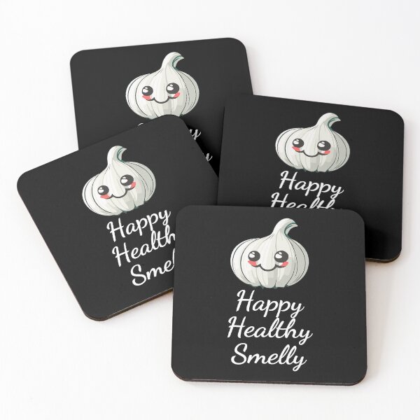 Item preview, Happy, healthy, smelly, cute garlic designed and sold by twisted-dot.