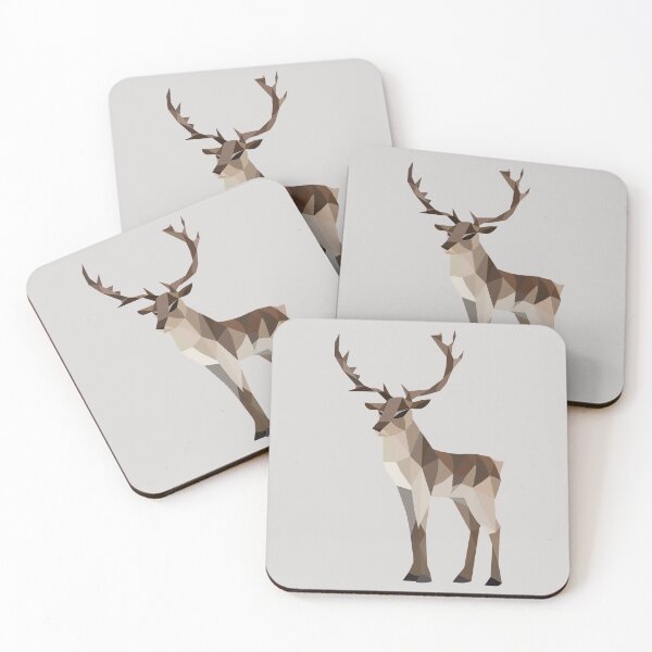 Item preview, Reindeer Low Poly  designed and sold by shaldesign.