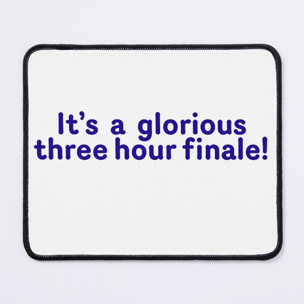 Item preview, Sam Eagle MuppetVision 3D Finale Quote Blue designed and sold by MagicChelsea.