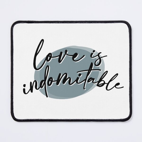 Item preview, love is indomitable designed and sold by saragiampy.
