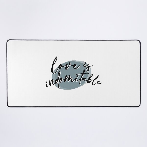 Item preview, love is indomitable designed and sold by saragiampy.
