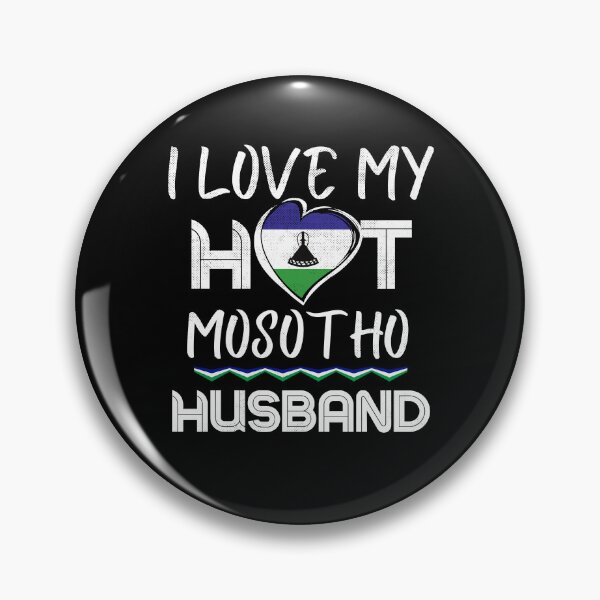 Item preview, I Love My Hot Mosotho Husband Africa designed and sold by Furahisha.