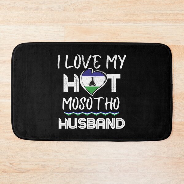 Item preview, I Love My Hot Mosotho Husband Africa designed and sold by Furahisha.