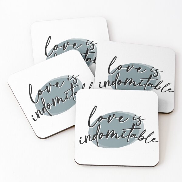 Item preview, love is indomitable designed and sold by saragiampy.
