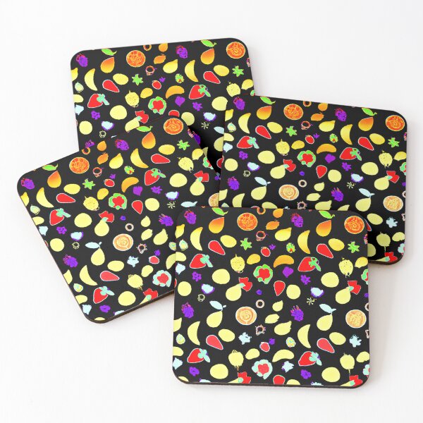 Item preview, Neon Tropic Fruits Burst designed and sold by Health And Fitness Posts e-Store.