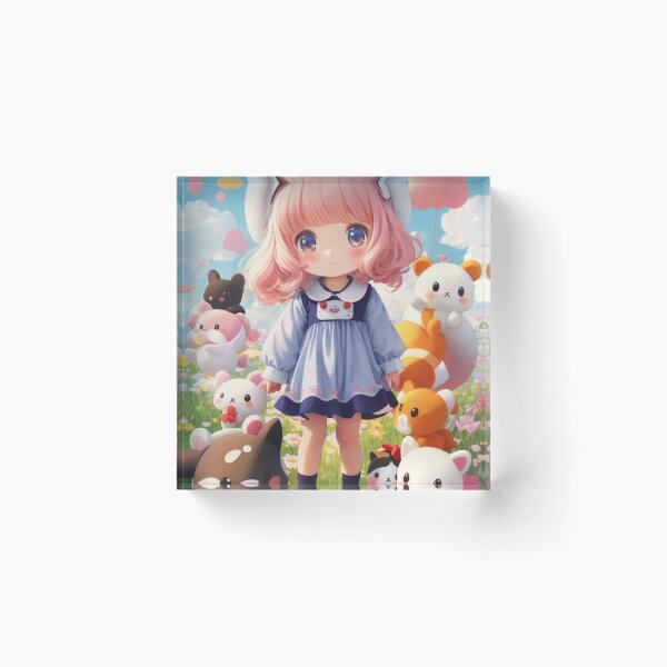 Item preview, Cute Chibi Girl 005 designed and sold by Alexis Art Collection.