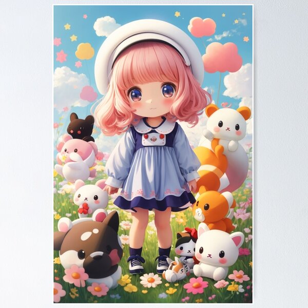 Item preview, Cute Chibi Girl 005 designed and sold by Alexis Art Collection.