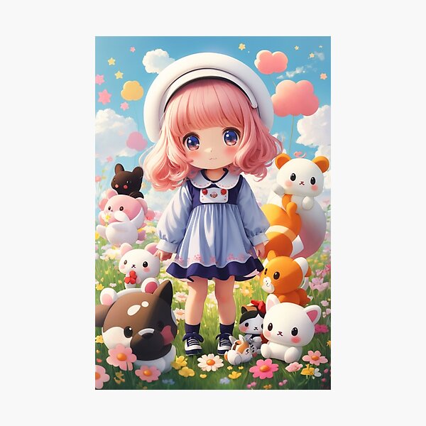 Item preview, Cute Chibi Girl 005 designed and sold by Alexis Art Collection.