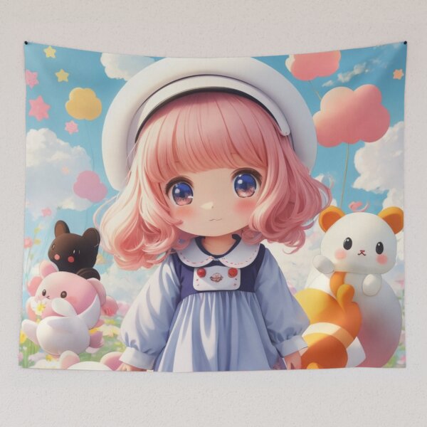 Item preview, Cute Chibi Girl 005 designed and sold by Alexis Art Collection.