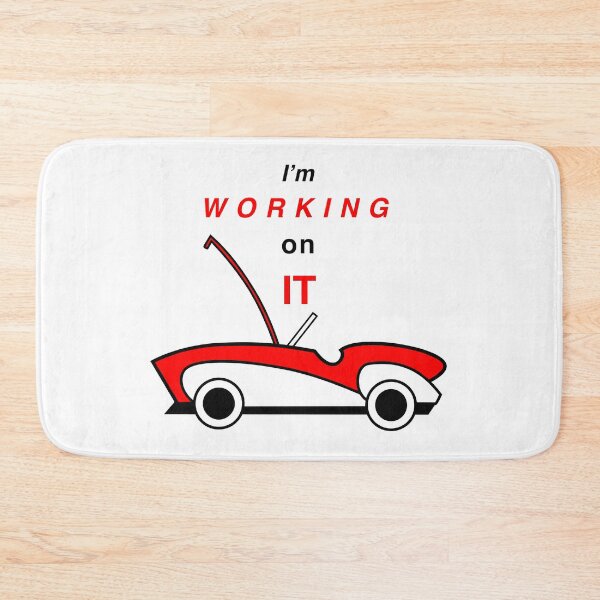 Item preview, I'm WORKING on IT designed and sold by trevordaltonart.