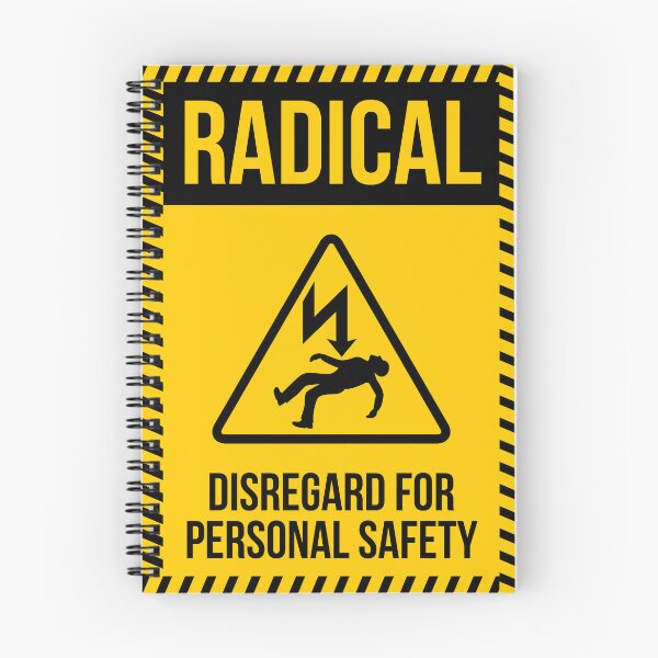 Item preview, Disregard for Personal Safety Placard  designed and sold by Cory Galindez.