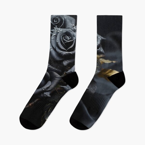 Item preview, Black Roses with Gold Accents designed and sold by dcrc.