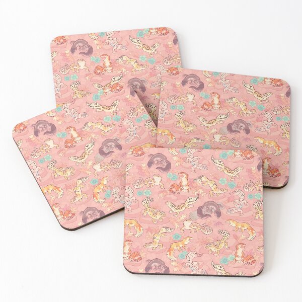Item preview, Chub Geckos Redux in Salmon Pink designed and sold by Colordrilos.