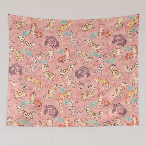Item preview, Chub Geckos Redux in Salmon Pink designed and sold by Colordrilos.