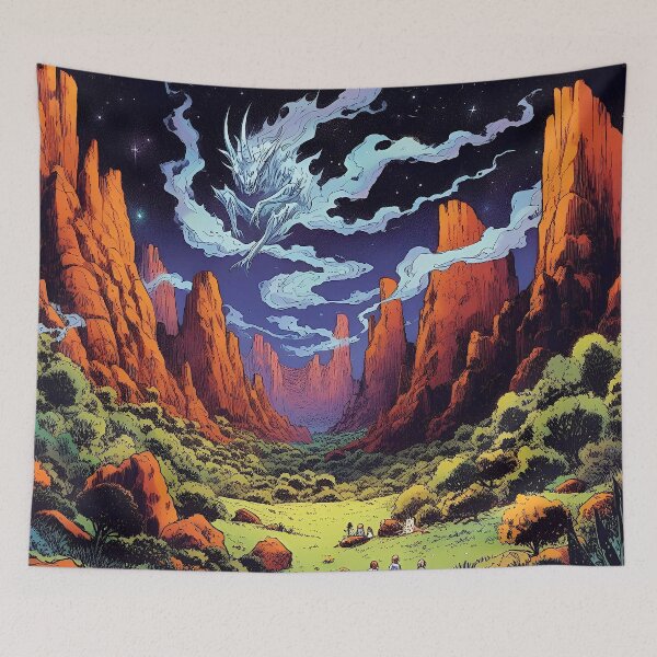 Item preview, Superstition Mountains Star Spirit designed and sold by BlauesSternWolf.