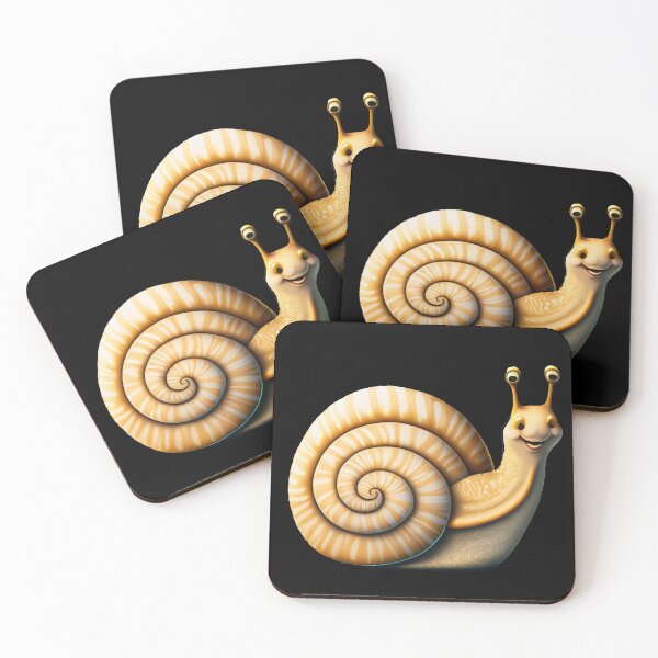 Item preview, Whimsical snail sticker designed and sold by glitchman2.