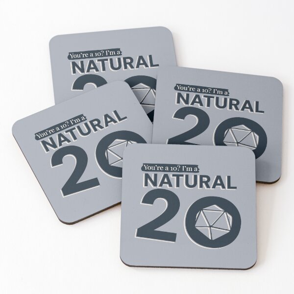 Item preview, I'm a Natural 20 designed and sold by fandomstyles.
