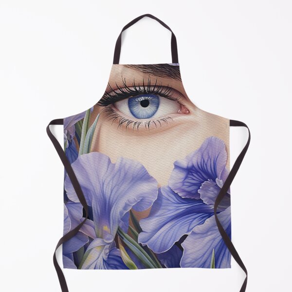 Item preview, Iris flowers Pretty eye designed and sold by MahsaWatercolor.