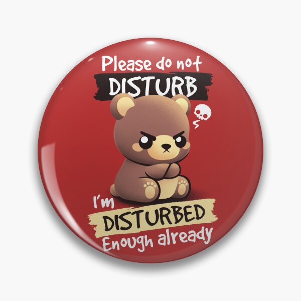 Item preview, Disturbed bear designed and sold by NemiMakeit.