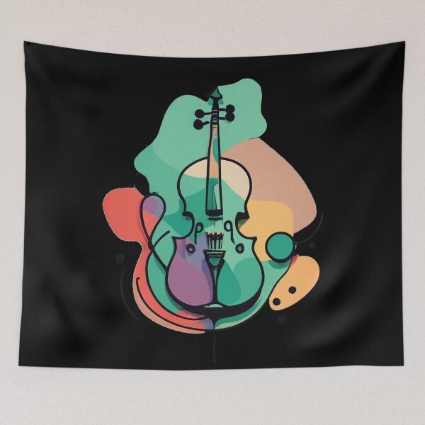 Aperçu de l'œuvre Art du violon créée et vendue par Coollzone.