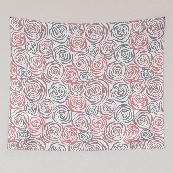 Item preview, Shades of Pink and purple roses designed and sold by PrettywithColor.