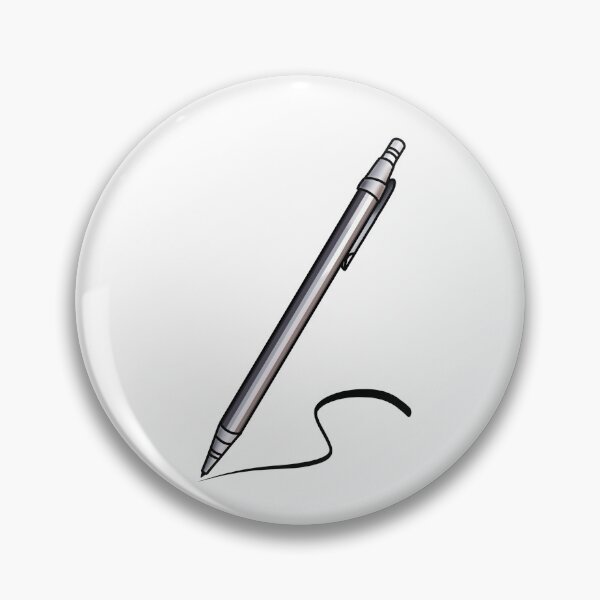 Item preview, Minimalist silver pen designed and sold by TiffyChaa.