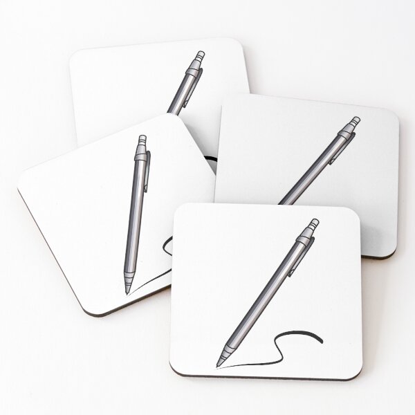 Item preview, Minimalist silver pen designed and sold by TiffyChaa.