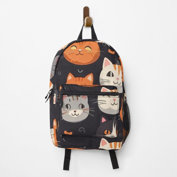 Item preview, Cute cat Faces Pattern 2023 Style Trends designed and sold by aqua1001.