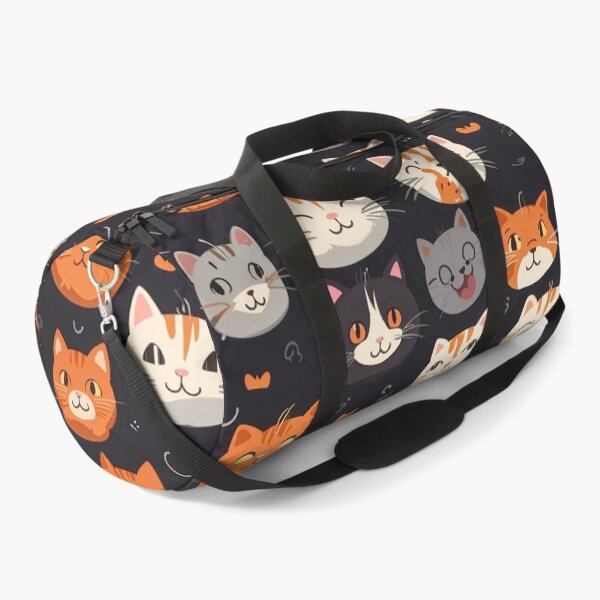 Item preview, Cute cat Faces Pattern 2023 Style Trends designed and sold by aqua1001.