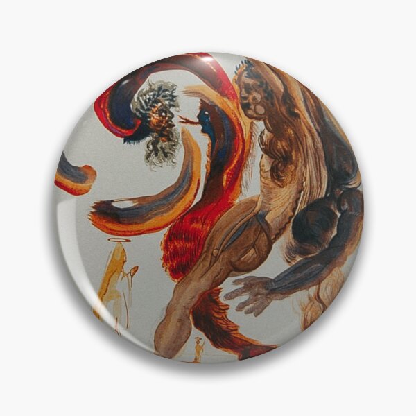 Item preview, Salvador Dali, Divine Comedy: The Fourth Terrace Accidia 1960  designed and sold by apopofbeauty.