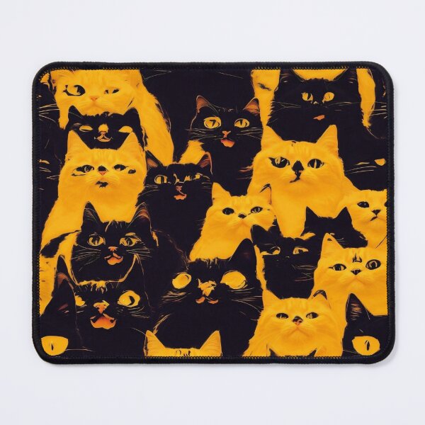 Item preview, Cute Cats Pattern Current Fashion designed and sold by aqua1001.