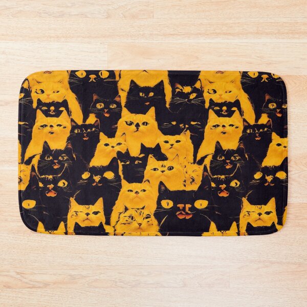 Item preview, Cute Cats Pattern Current Fashion designed and sold by aqua1001.