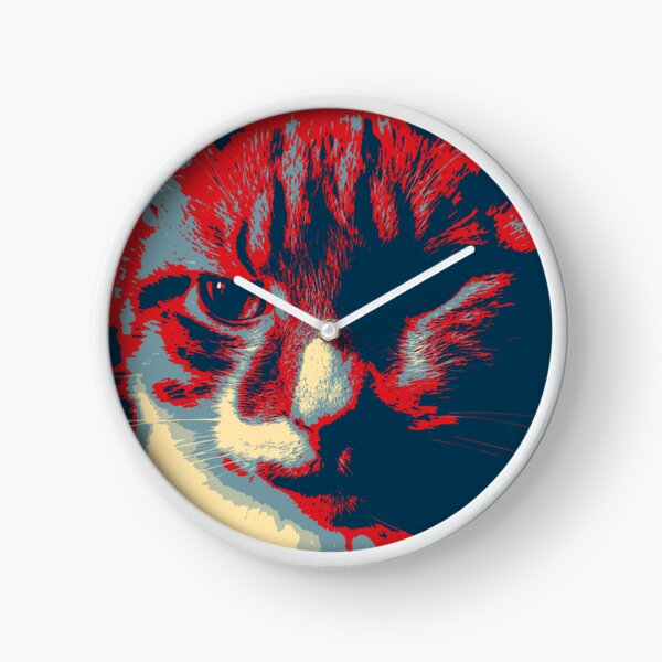 OMalley - Meow (Obama Hope) Clock