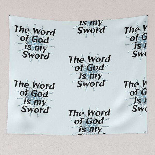 Item preview, The Word of God is my Sword designed and sold by lillyaura-art.