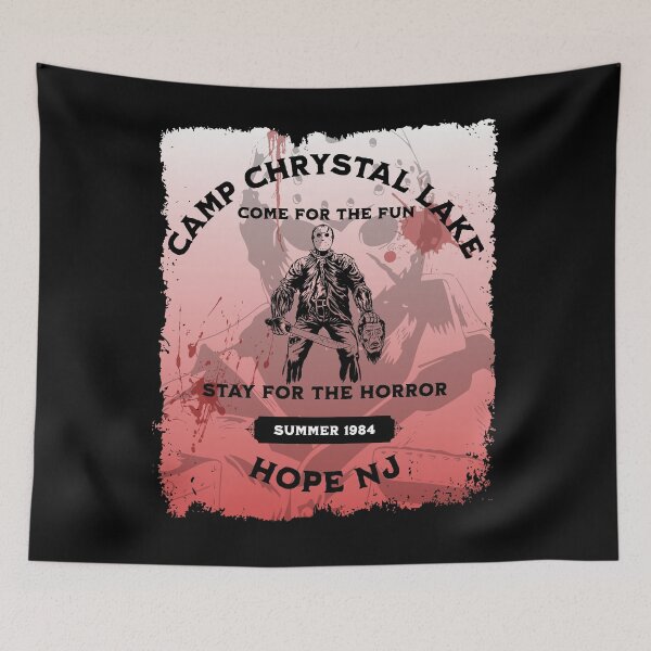 Item preview, Camp Crystal Lake - Horror designed and sold by Zombie-Killa.