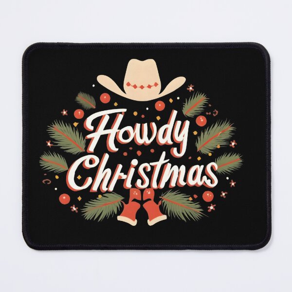 Item preview, Howdy Western Christmas designed and sold by GalaxyGraffiti.