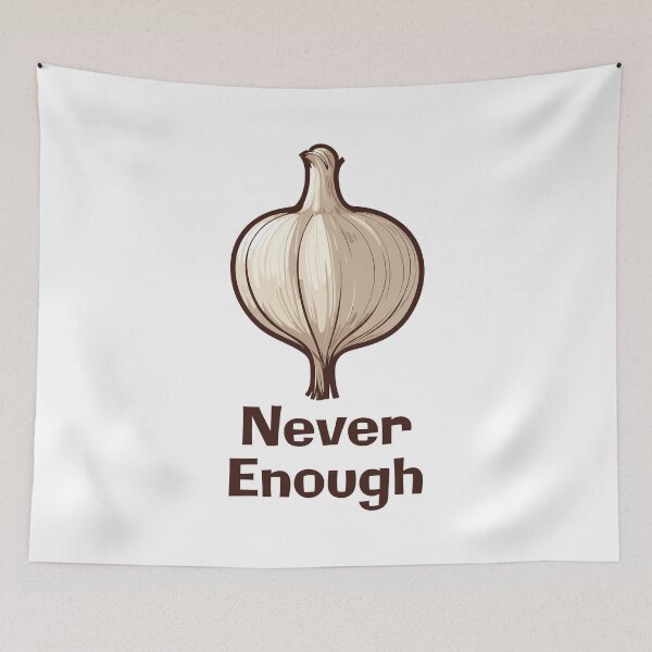 Item preview, Never enough garlic designed and sold by twisted-dot.