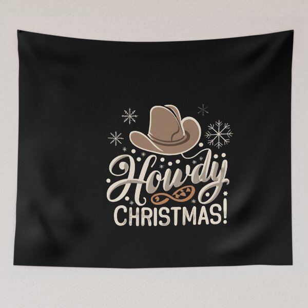 Item preview, Howdy Western Christmas designed and sold by GalaxyGraffiti.