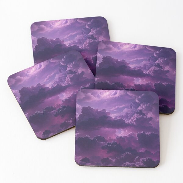 Item preview, Purple Clouds Latest Fashion Trends  designed and sold by aqua1001.