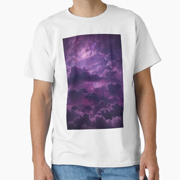 Item preview, Purple Clouds Latest Fashion Trends  designed and sold by aqua1001.