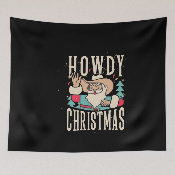 Item preview, Howdy Western Christmas designed and sold by GalaxyGraffiti.