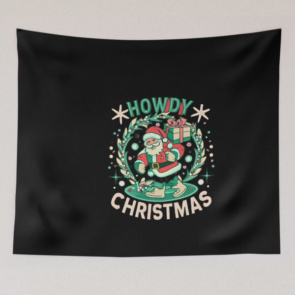 Item preview, Howdy Western Christmas designed and sold by GalaxyGraffiti.