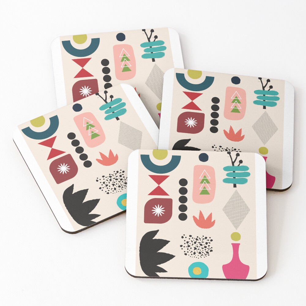 Item preview, Coasters (Set of 4) designed and sold by FunPrintCraft.
